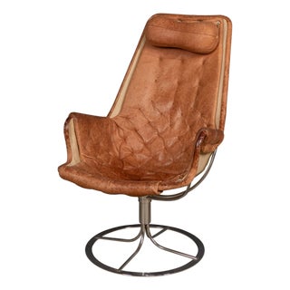 Vintage Swedish Jetson Swivel Chair by Bruno Mathsson for Dux, 1960 For Sale