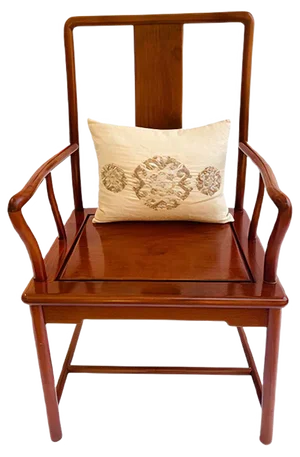 Antique Hardwood Chinese Armchair, 1920s