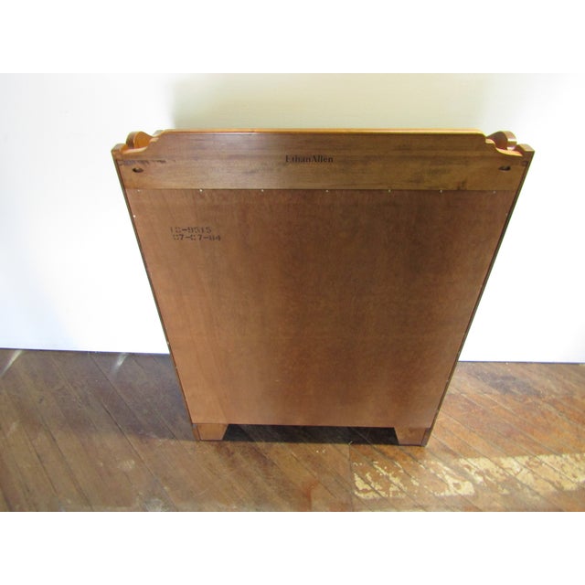 1980s Ethan Allen Solid Maple Bookkshelf For Sale - Image 5 of 7