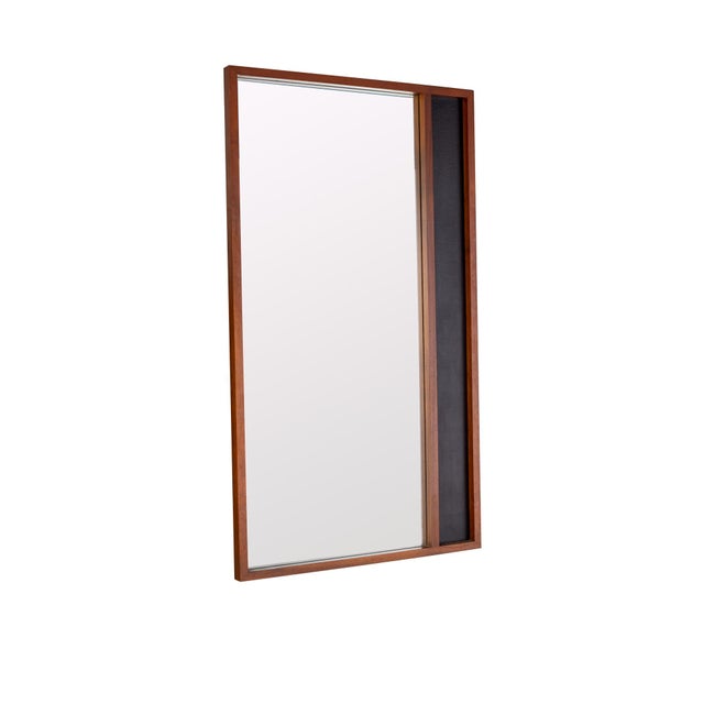 Mid Century Rectangular 55 Inch Wide Mirror | Chairish