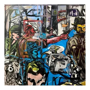 Renjie Gao, Untitled, 2020, Oil on Canvas