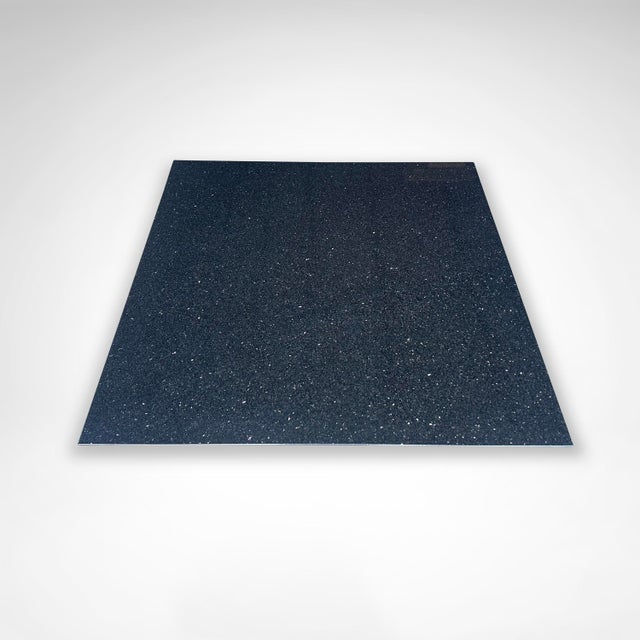 Postmodern Star Galaxy Granite and Brushed Metal Coffee Table by Draenert, Germany, 1980s For Sale - Image 6 of 8
