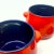 Red Ceramic Mid-Century Dinner Set by Gerz West Germany - Place Settings for 4 / 22 Pieces For Sale In Miami - Image 6 of 12