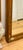 19!th c French Antque Handpainted large wall / mantel mirror with handpainted fruits.
