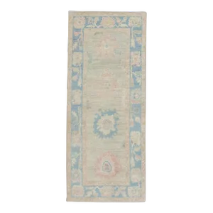 Modern Turkish Oushak Rug 2'10" x 6'7"