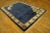 Vintage 1980s Chinese Silk Dragon & Phoenix Carpet ( 6' x 8' - 183 x 245 ) Vintage Silk Hallway Runner Wool Navy Rug,...