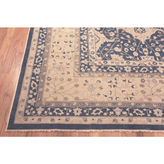 Tribal Oversized Traditional Indian Rug For Sale - Image 3 of 7