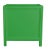 Capri End Table in Bright Green For Sale - Image 4 of 6