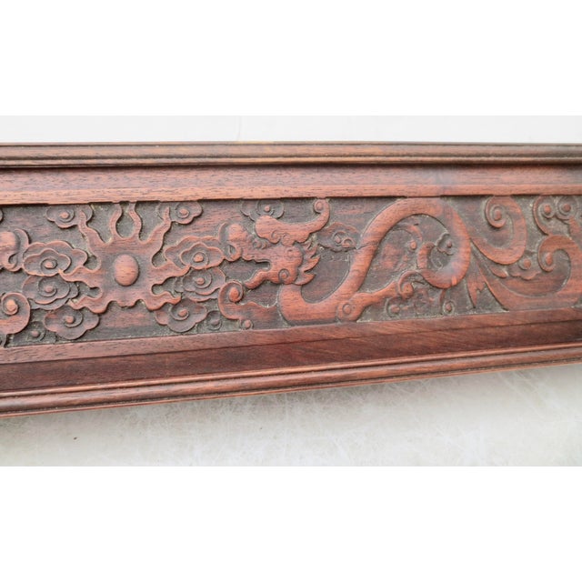 Chinese Hardwood Double Scroll Box For Sale - Image 11 of 14