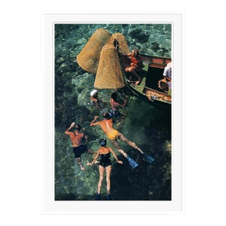 Snorkelling in Malta 1959 by Slim Aarons Framed C-Print For Sale
