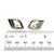 1990s Pair of Mikimoto Estate Akoya Pearl Cufflinks Silver 7.50 mm For Sale In New York - Image 6 of 8