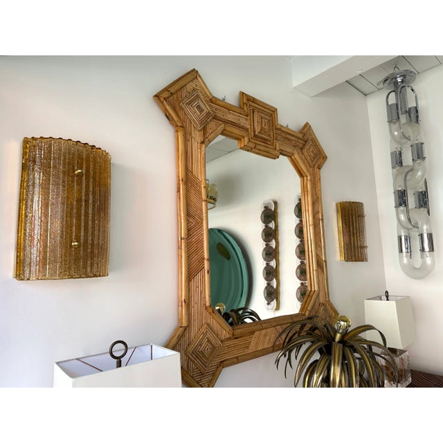 Brown Contemporary Cola Gold Leaf Granita Murano Glass and Brass Sconces, Italy, Set of 5 For Sale - Image 8 of 12