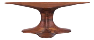20th Century American Studio Craft Walnut Coffee Table