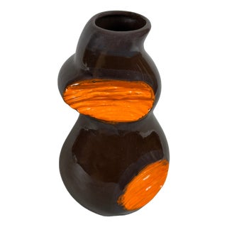 Space Age Ceramic Vase by Ignoto for Artigianato Italiano, 1970s For Sale