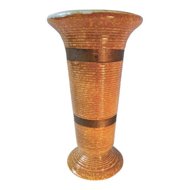 Hull Pottery, Mid 20th Century Tall Vase For Sale
