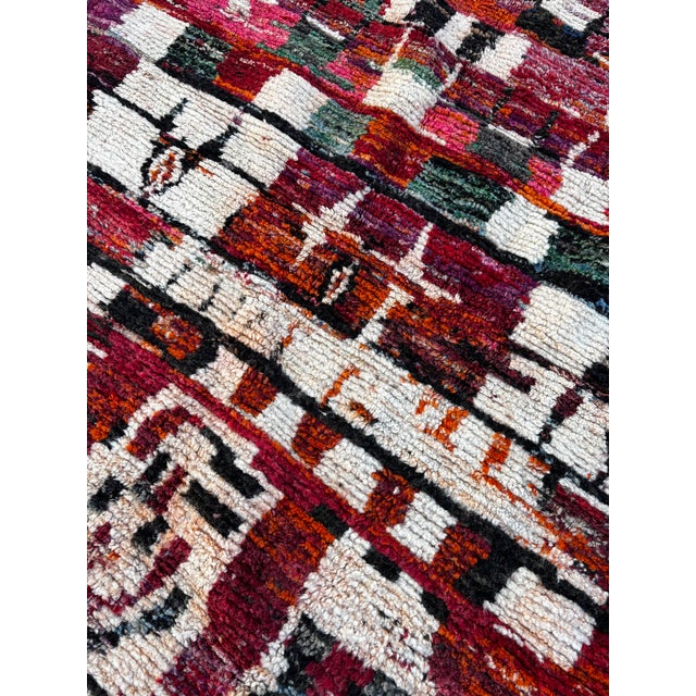 Moroccan Berber Rug, 1990 For Sale - Image 6 of 11