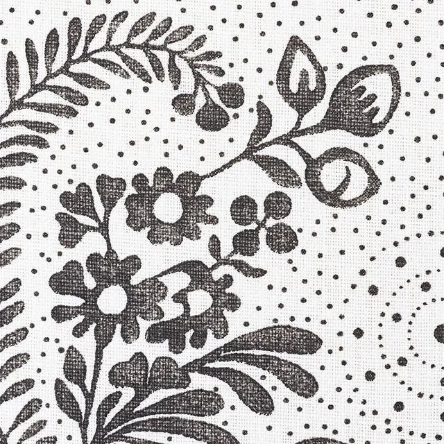 Derived from a hand-block document and printed on 100% Linen, this delicate design has subtle tonalities that give it a...