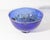 Glass Bertil Vallien Kosta Boda “Satellite” Blue Glass Bowl For Sale - Image 7 of 8