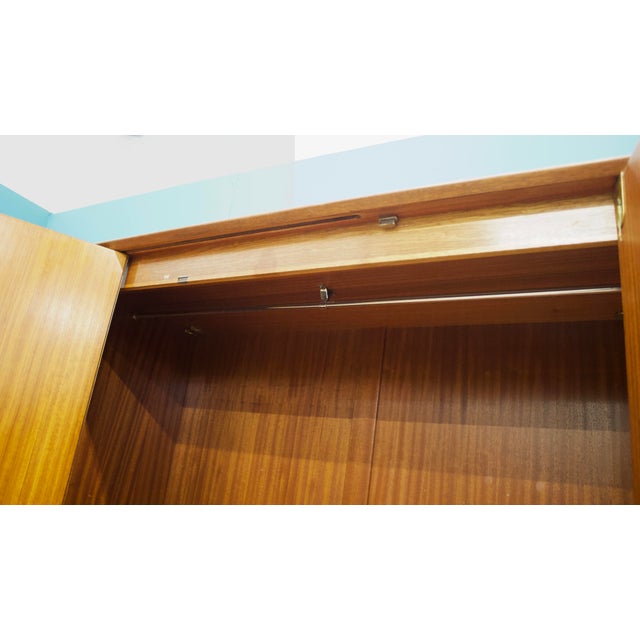 1960s Mid-Century Modern Tola and Black Wardrobe from G-Plan, 1960s For Sale - Image 5 of 11