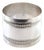 Silver Napkin Ring with Raised Edge Friezes For Sale