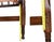 Antique Jenny Lind Spool & Spindle Matching Twin Headboard & Footboard For Sale - Image 9 of 16