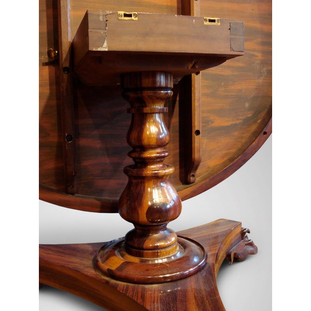 William IV Rosewood Centre Table, 1830s For Sale - Image 3 of 5