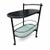 Black Oval Drinks Trolley, 1980s For Sale - Image 6 of 6