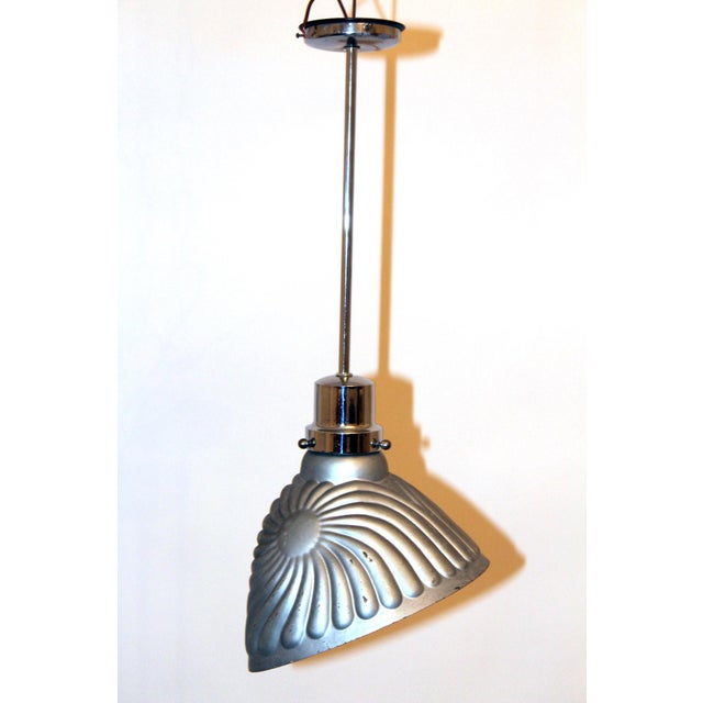 Bauhaus Pendant Light by Marcel Breuer for Kandem, 1930s For Sale - Image 11 of 12