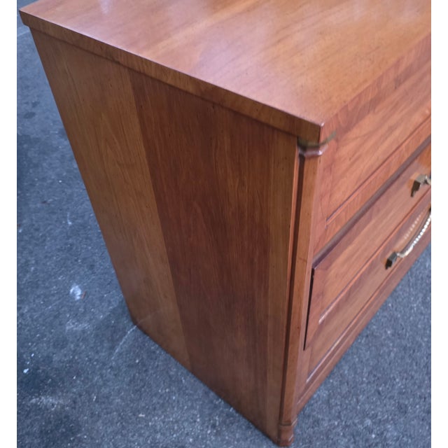 Mid 20th Century Pair of Vintage Henredon Furniture Bachelor's Chests For Sale - Image 5 of 15