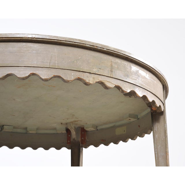 19th Century Venetian Painted Center Table With Scalloped Apron For Sale - Image 13 of 18