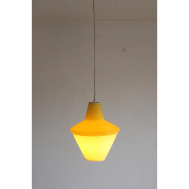 Cellulose Pendant Lamp from Atelier De Recherche Plastique & Rotaflex, 1950s For Sale - Image 10 of 17