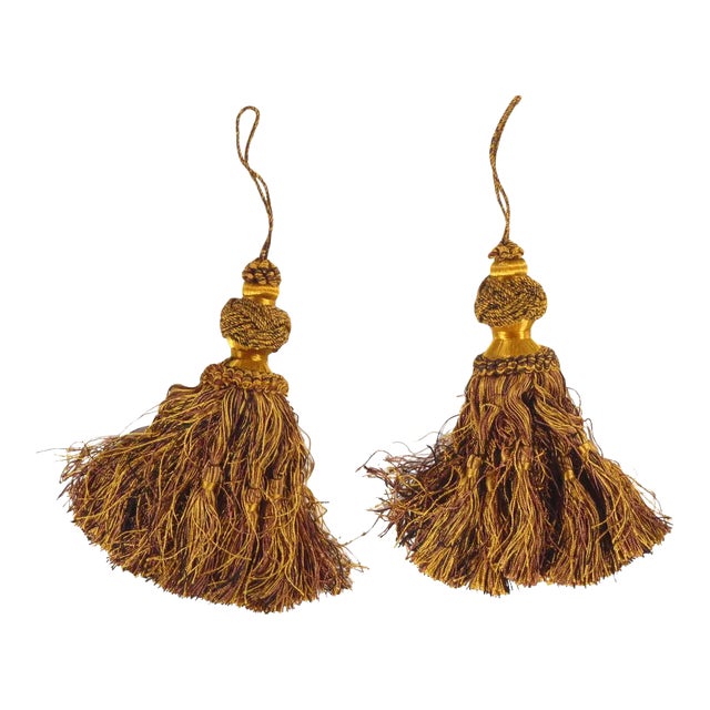 Vintage Tassel Tiebacks - a Pair For Sale