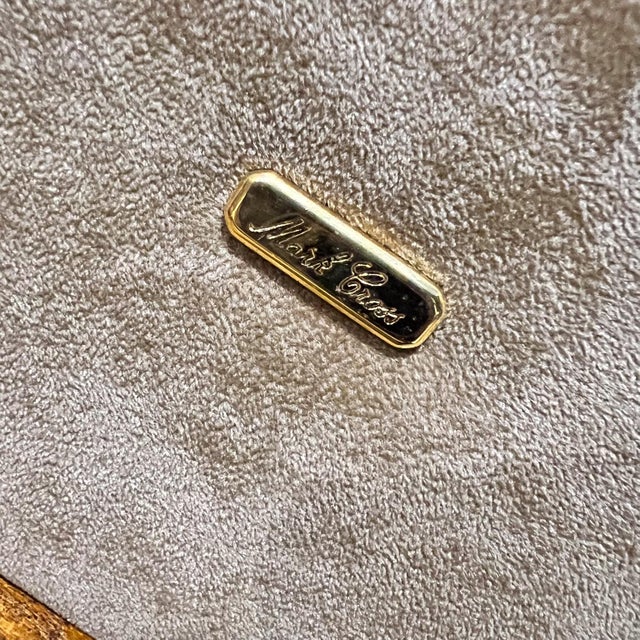 Hollywood Regency Mark Cross Luxurious Vintage Wood Box Italy For Sale In San Diego - Image 6 of 13