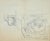 Studies is a series of pencil drawings realized by Leon Aubert (1824-1906) The white paper is slightly damaged on the...