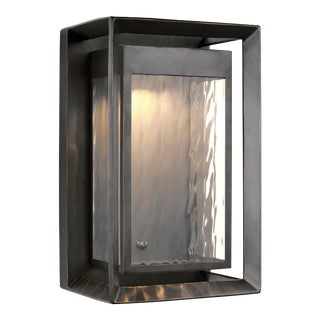 Sean Lavin by Visual Comfort Studio Urbandale Large LED Lantern, Antique Bronze For Sale