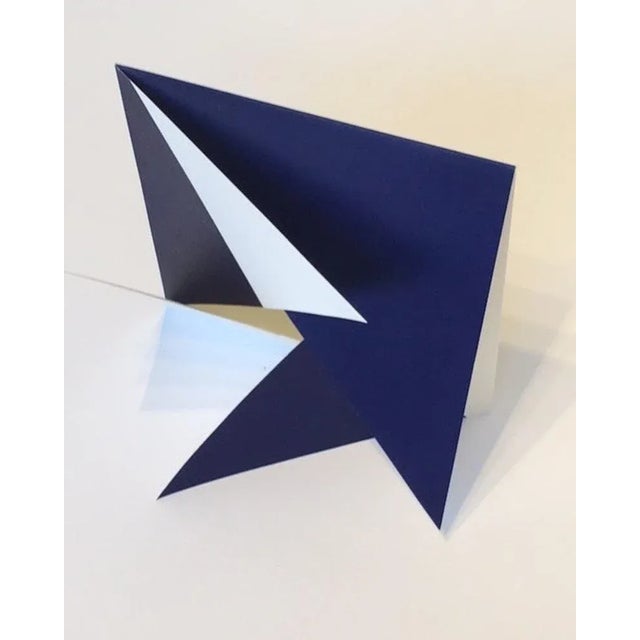 1964, Acrylic On Heavy Paper Sculpture By Hércules Barsotti (Brazil, 1914-2010), Hand Signed, Framed Under UV Museum Glass...