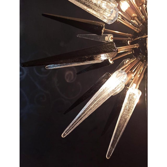 Murano Sputnik Chandelier, 1990s For Sale - Image 6 of 16