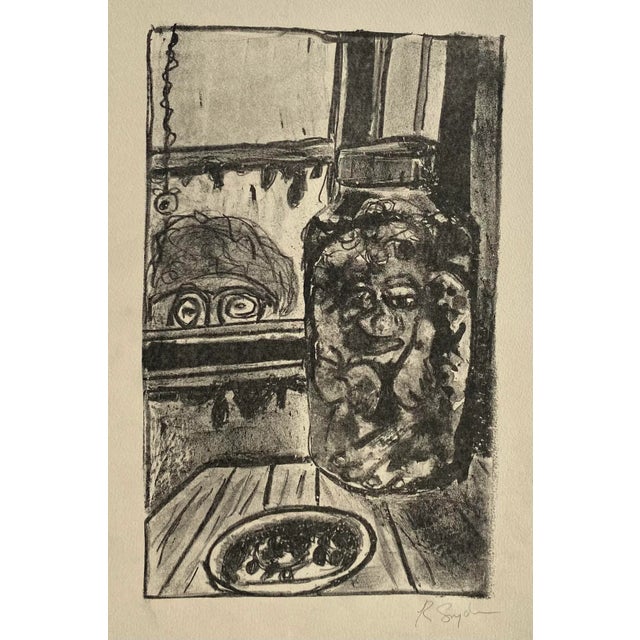 1970s Richard Snyder Modern Lithograph For Sale - Image 4 of 4