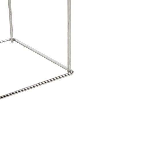 Patricia Urquiola Fat-Fat Coffee Table in White Plastic and Chrome Frame by Patricia Urquiola for B&B Italia For Sale - Image 4 of 14