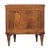 Brown Amber Oak-Finish Mango Wood Ribbed Nightstand For Sale - Image 8 of 8
