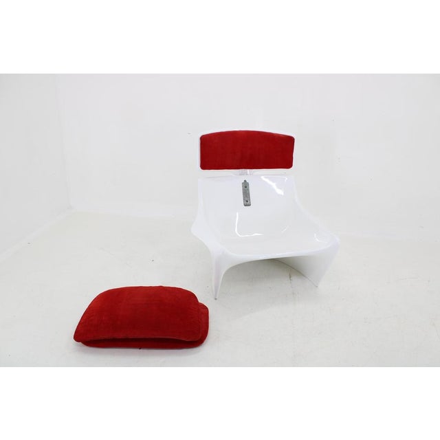 Fiberglass President Lounge Chair by Steen Ostergaard for Cado, Denmark, 1960s For Sale - Image 12 of 18
