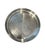 Elegant and classic, this vintage silver-plated serving tray features engraved floral and scroll motifs and a lovely...