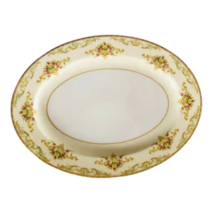 Vintage Noritake "M" Japan Oval Serving Platter