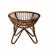 Vittorio Bonacina Vintage Rattan & Wicker Lounge Armchair, Italy, 1960s For Sale - Image 4 of 9