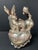 Late 20th Century Chinese Art Silver Gilt Bronze Metal Lucky Charm Rabbit Sculpture For Sale - Image 4 of 10