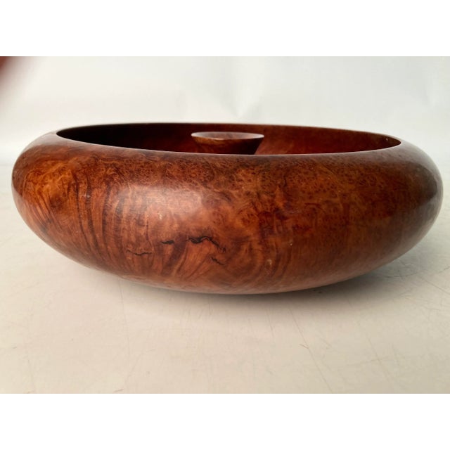 Mid Century Redwood Burl Nut For Sale - Image 4 of 11