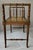 Burnt Umber Baker Furniture Circa 1970 Diminutive Chinese Chippendale Faux Bamboo & Cane Window / Entryway Bench For Sale - Image 8 of 12