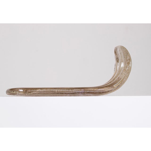 Pendant Light with Petals in Gold Murano Glass from Mazzega, 1970s For Sale - Image 9 of 12