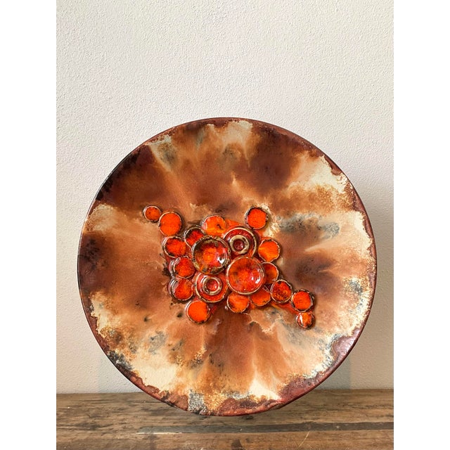 Vintage Brueghel Ceramic Plate For Sale - Image 4 of 12