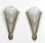 Art Deco Ejg French Art Deco Floral Frosted Glass Wall Sconces 1920s - A Pair For Sale - Image 3 of 12